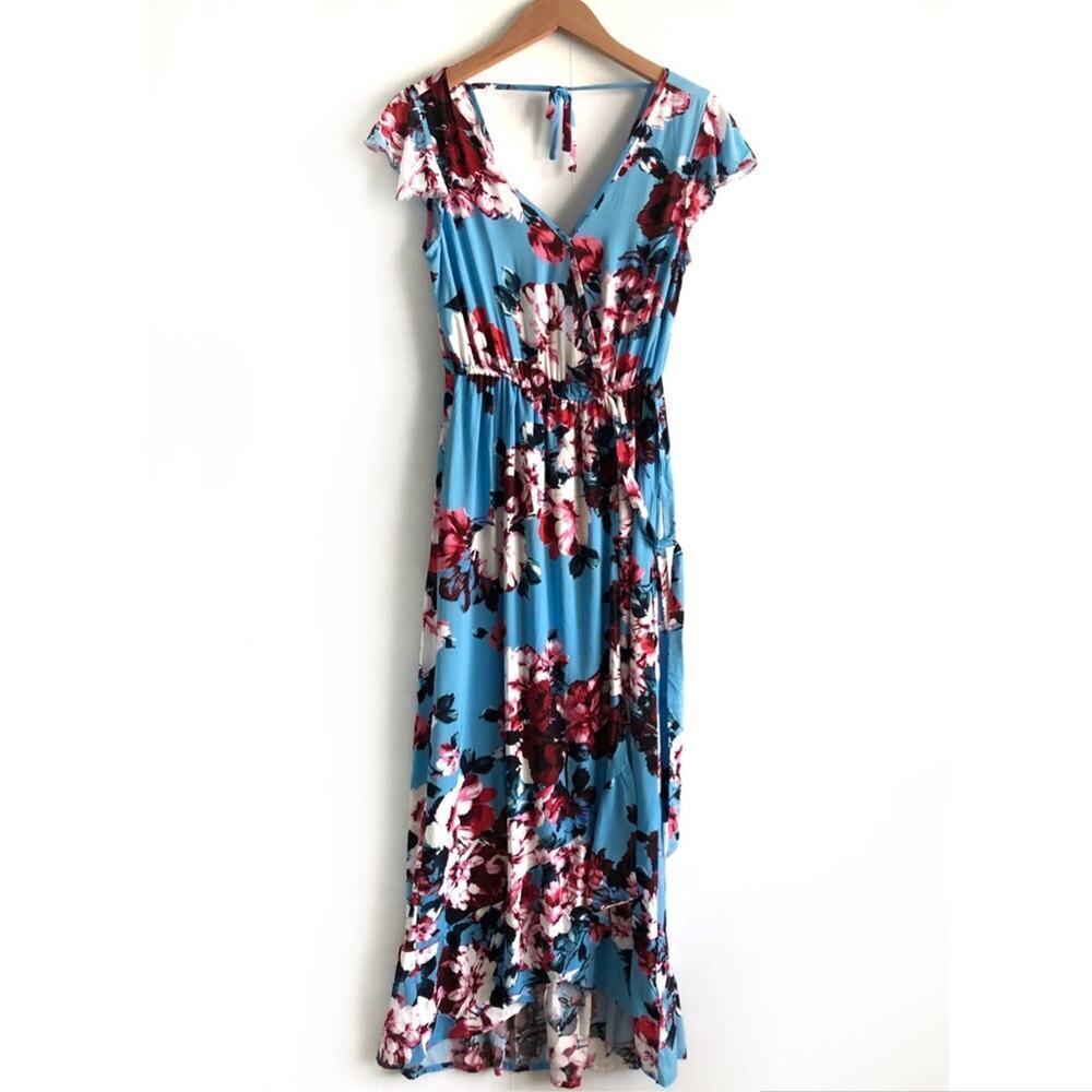 NEW! Band of Gypsies maxi dress floral print